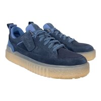 Clarks Herren Somerset Lace Navy Suede Nubuck Sneaker Low Gr. 44