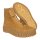 Clarks Damen Torhill Rise Light Tan Nubuck Plateaustiefelette Gr. 37,5
