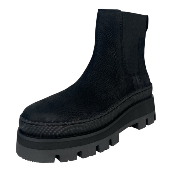 Clarks Damen Orianna2 Top Black Nubuck Plateaustiefelette Gr. 38