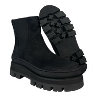Clarks Damen Orianna2 Top Black Nubuck Plateaustiefelette Gr. 38