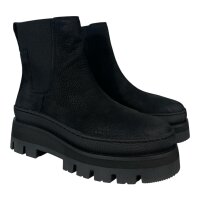 Clarks Damen Orianna2 Top Black Nubuck Plateaustiefelette Gr. 38