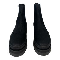 Clarks Damen Orianna2 Top Black Nubuck Plateaustiefelette Gr. 38