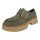 Clarks Damen Linoso Monk Dark Green Nub Schuhe / Mokassin Gr. 37,5