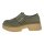Clarks Damen Linoso Monk Dark Green Nub Schuhe / Mokassin Gr. 41,5