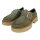 Clarks Damen Linoso Monk Dark Green Nub Schuhe / Mokassin Gr. 41,5