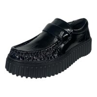 Clarks Damen Torhill Mocc Black Pat Mokassins Gr. 37,5