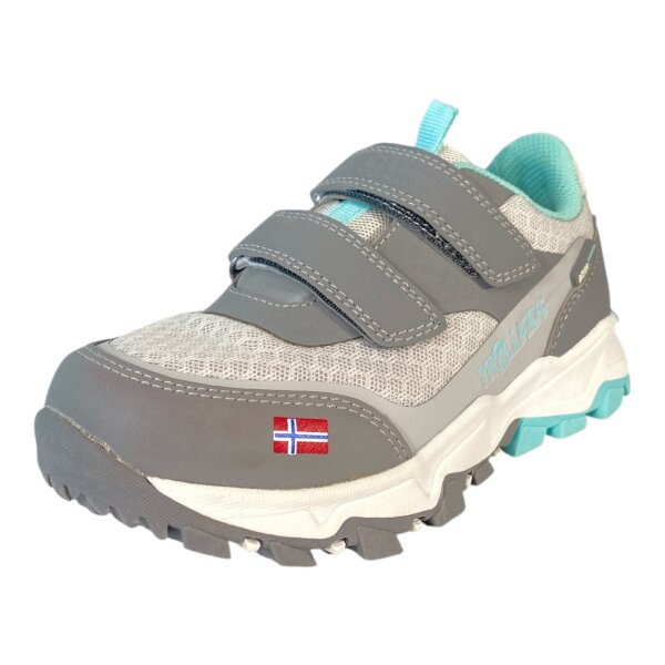 Trollkids Kids Preikestolen Hiker Outdoorschuhe / Wanderschuhe Gr. 31 Grau