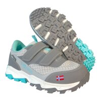 Trollkids Kids Preikestolen Hiker Outdoorschuhe / Wanderschuhe Gr. 31 Grau