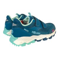 Trollkids Kids Preikestolen Hiker Outdoorschuhe / Wanderschuhe Gr. 31 Petrol / Teal