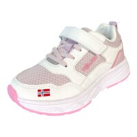 Trollkids Kids Haugesund Sneaker Gr. 31 Wei&szlig; / Rosa