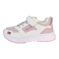 Trollkids Kids Haugesund Sneaker Gr. 31 Wei&szlig; / Rosa