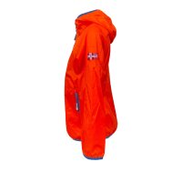 Trollkids Kids Trolltunga Jacket / Leichte Regenjacke Gr. 128 Orange