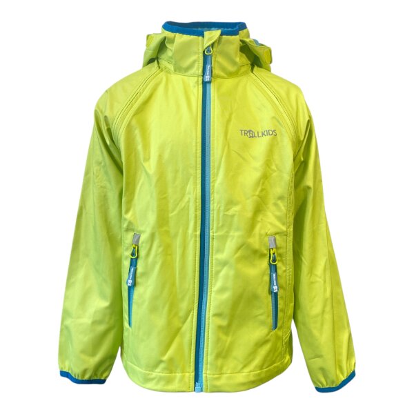 Trollkids Kids Softshelljacke / Weste Gr. 128 Gr&uuml;n